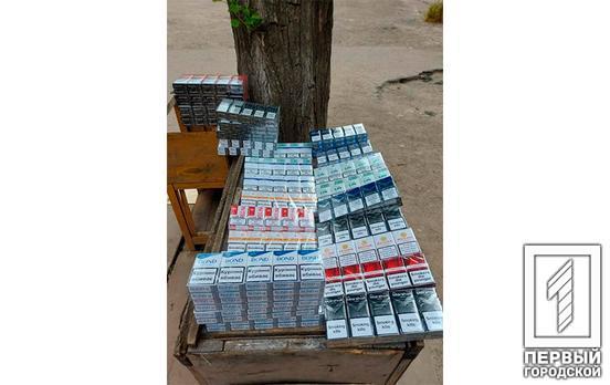 У Кривому Розі правоохоронці виявили в кіосках нелегальних цигарок на декілька тисяч гривень