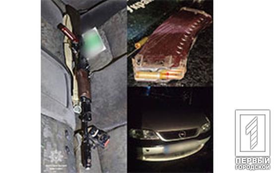 У Кривому Розі затримали п’яного водія, який їздив вулицями міста з автоматом