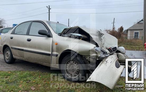 В результаті зіткнення двох легковиків у Кривому Розі постраждала семирічна дівчинка, її госпіталізували