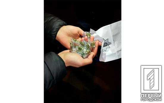 В Кривом Роге правоохранители задержали мужчину с марихуаной
