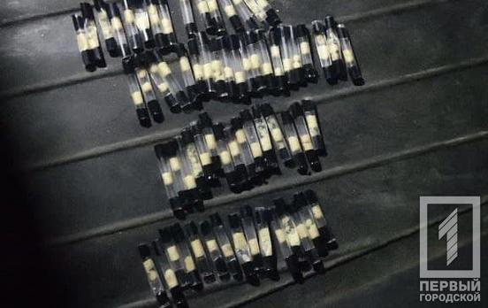 69 трубочок: у Кривому Розі поліцейські у водія таксі вилучили наркотичні засоби