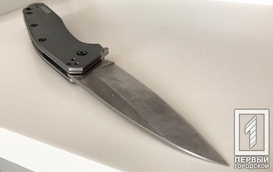 В Кривом Роге пьяный посетитель ночного клуба бросался с ножом на горожан и ранил полицейского