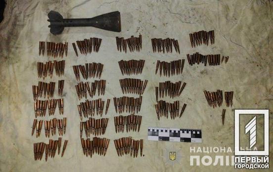 В Кривом Роге правоохранители изъяли у мужчины более 200 патронов