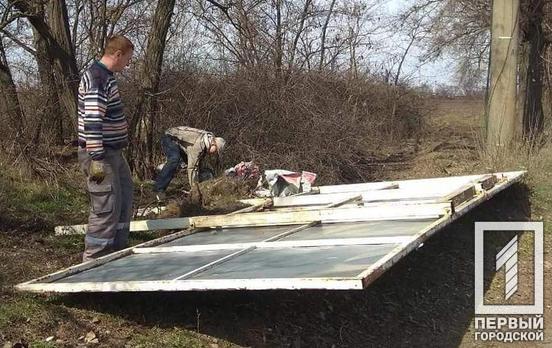 Кривой Рог без рекламы: за 2019 год в городе демонтировали более 300 баннеров и 10 000 незаконных табличек с объявлениями