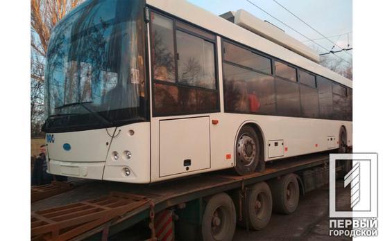 В Кривой Рог приехал один из 54 новых троллейбусов