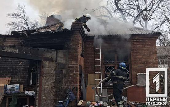 Во время ликвидации пожара в Кривом Роге нашли труп мужчины