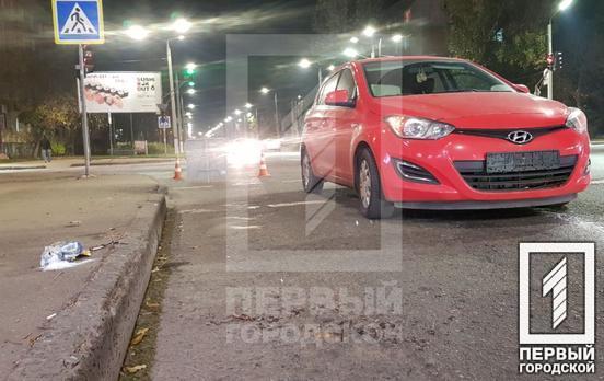 У Кривому Розі на пішохідному переході легковик збив жінку