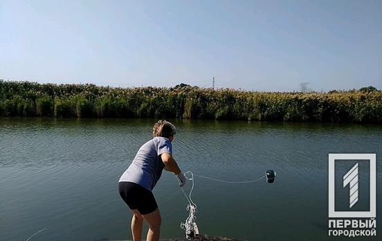В Кривом Роге взяли пробы воды из реки Саксагань