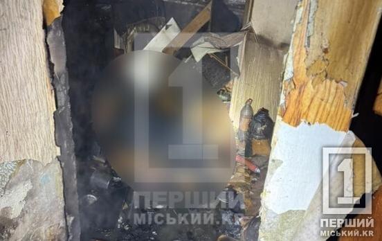Тіло лежало на підлозі у одній з кімнат: на вулиці Рекордній у Кривому Розі сталася смертельна пожежа
