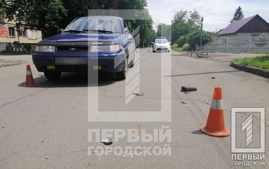 В Кривом Роге на перекрёстке легковушка сбила 10-летнего мальчика, его госпитализировали