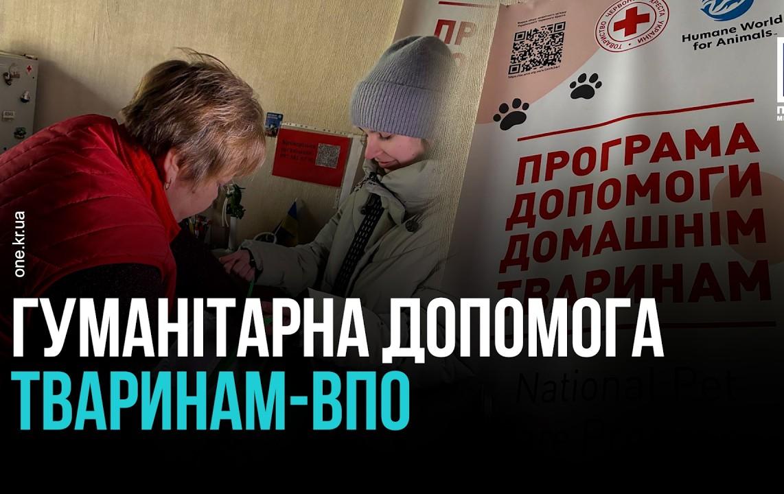 КРИВИЙ РІГ: ГУМАНІТАРНА ДОПОМОГА ДЛЯ ТВАРИН ВПО