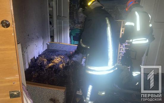 Палив у ліжку: внаслідок займання квартири в одному з районів Кривого Рогу загинув чоловік