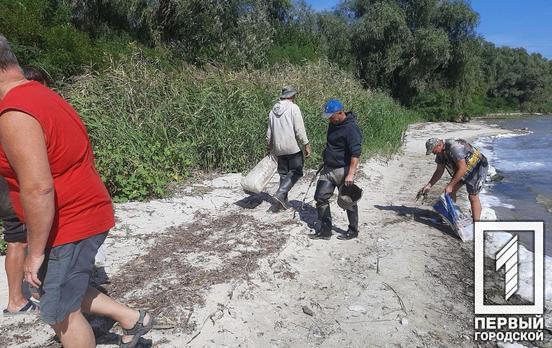 За день береги водойм Дніпропетровщини прибрали від понад 10 тонн сміття