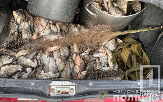 На Криворіжжі місцевий житель незаконно виловив майже 400 рибин для продажу
