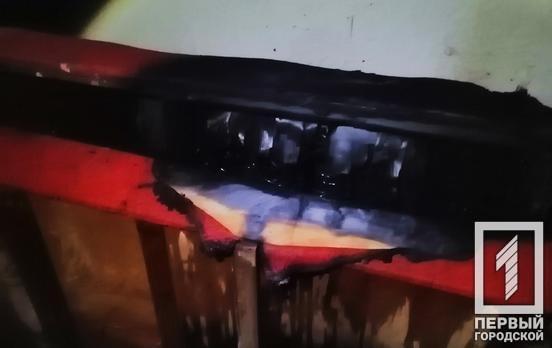 Ночью в Кривом Роге спасли двух человек из горящей квартиры