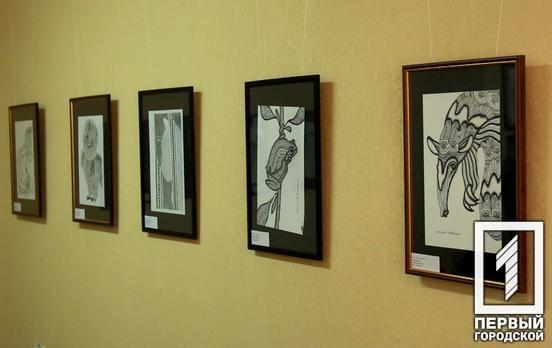 На факультеті мистецтв у Кривому Розі відкрилась виставка картин