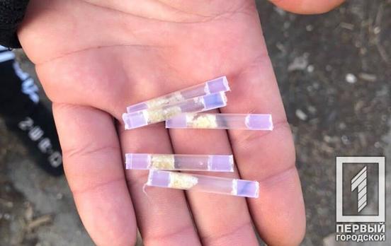 За день в одном из районов Кривого Рога патрульные задержали двоих горожан с наркотиками