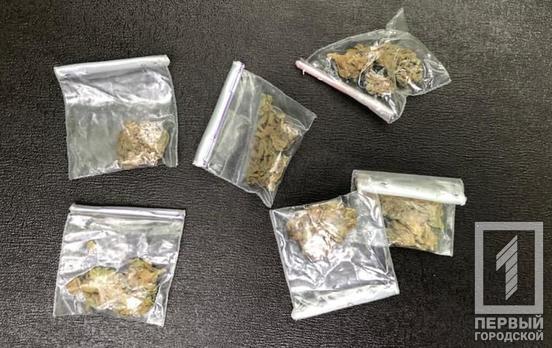 В Кривом Роге полиция задержала мужчину с марихуаной