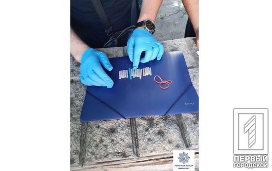 17 трубочек с амфетамином: в Кривом Роге патрульные задержали мужчину