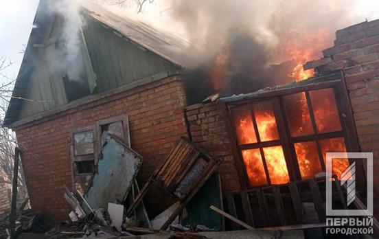 В частном секторе Кривого Рога горела летняя кухня, никто не пострадал