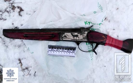 В Кривом Роге мужчина стрелял из ружья посреди улицы