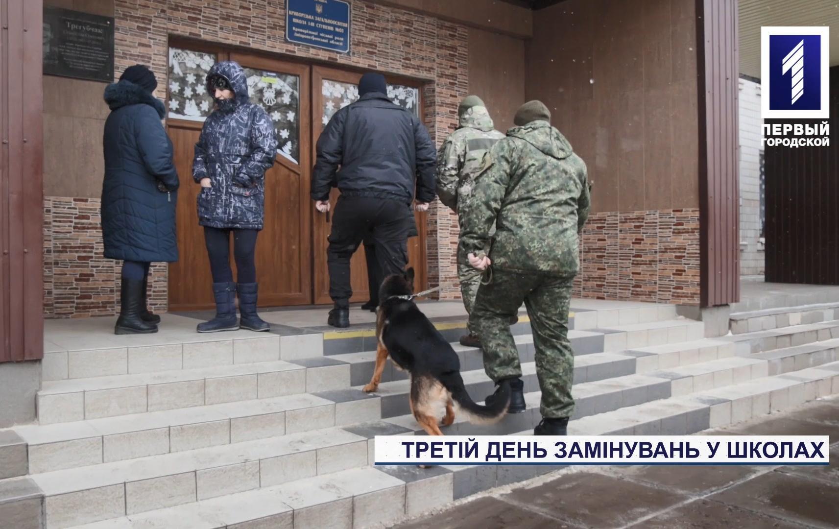 Три дні поспіль у Кривому Розі мінували школи