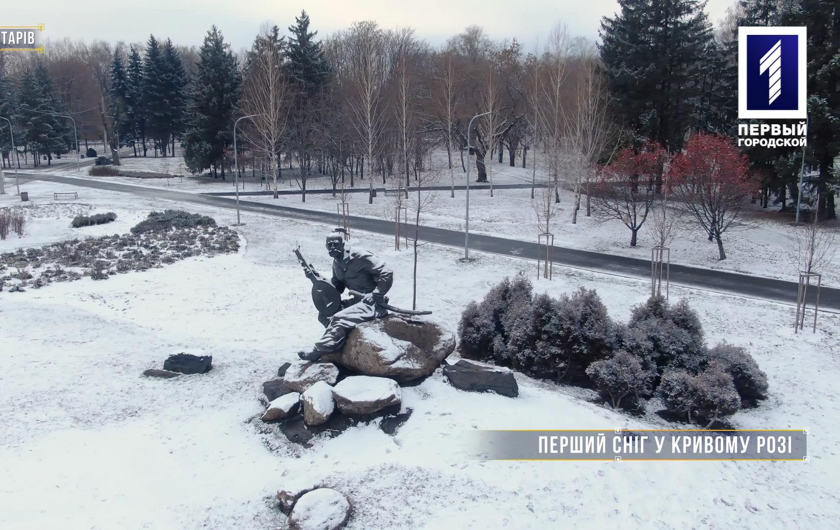 Без коментарів: перший сніг у Кривому Розі
