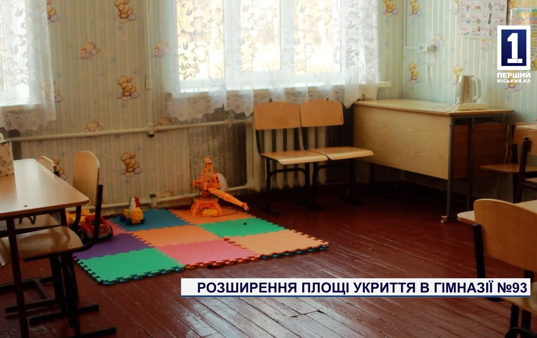 РОЗШИРЕННЯ ПЛОЩІ УКРИТТЯ В ГІМНАЗІЇ №93