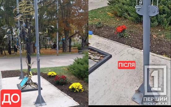 Потоптали квіти та спаплюжили меморіал: на Алеї Слави вкотре зафіксували акт вандалізму