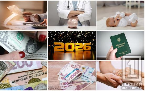 Фінансові та соціальні зміни для людей в Україні у 2026 році: повний перелік