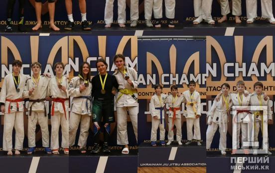 Спортивний тріумф на татамі: криворізькі джиу-джитсери привезли з Чемпіонату України 19 відзнак