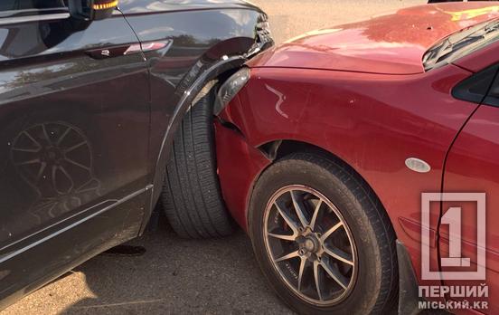 У Саксаганському районі Кривого Рогу не роз’їхалися Mitsubishi та Volkswagen