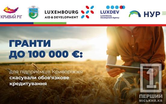 До 100 000 євро на розвиток: підприємці Криворіжжя можуть отримати гранти від Люксембургу