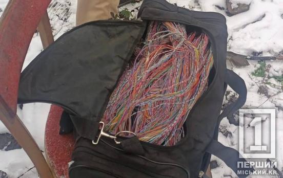 Перед патрульними викрило хвилювання: двоє криворіжців не донесли крадене додому