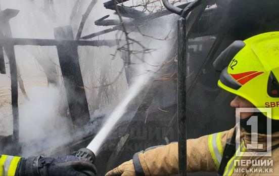Все, що зберігали власники, зійшло на попіл: у Покровському районі горіла господарча споруда