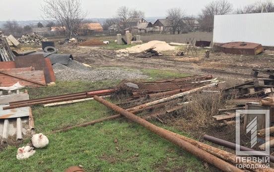 Тонна металлолома на личном участке: в Кривом Роге правоохранители закрыли нелегальную «приёмку»