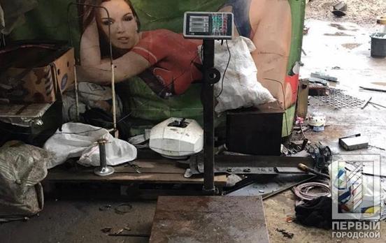 Минус две «приёмки»: полицейские Кривого Рога закрыли нелегальные пункты сбора металлолома