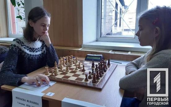 Школьница из Кривого Рога вошла в десятку лучших шахматисток Украины