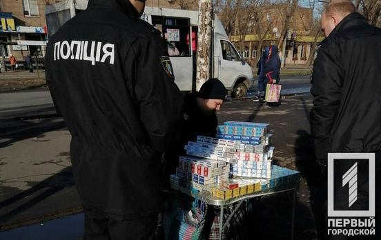 10 админпротоколов: в Кривом Роге прошли рейды по незаконным местам торговли