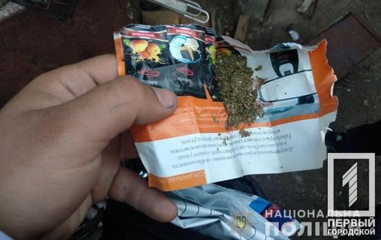 В Кривом Роге полицейские задержали троих человек с наркотиками