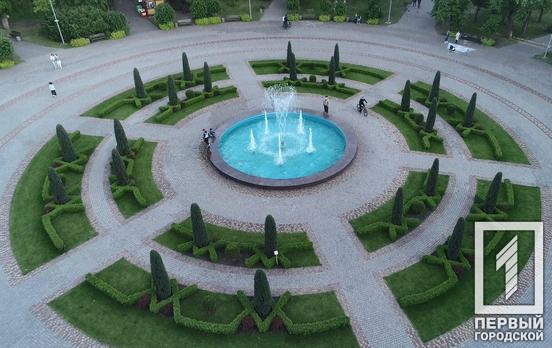 Жителей Кривого Рога предупреждают об обработке центральной клумбы парка Мершавцева от вредителей