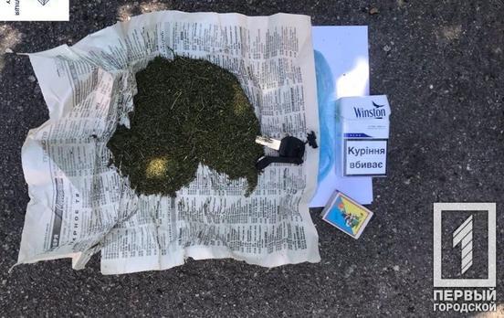 Полицейские Кривого Рога задержали четверых жителей города с наркотиками