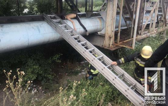 Алкоголь вредит здоровью: в Кривом Роге пьяный школьник не смог слезть с трубы