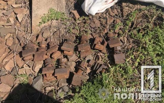 Разбирал железную дорогу: в Кривом Роге задержали любителя металлических деталей
