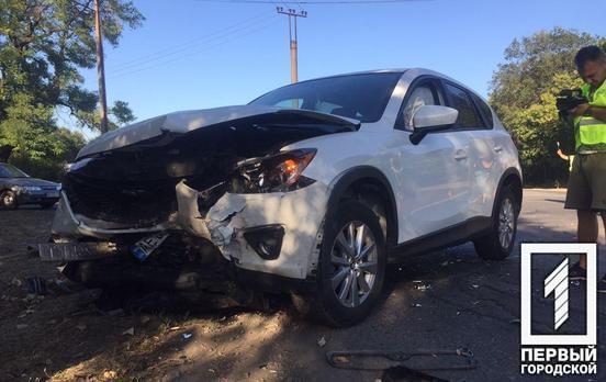 В Кривом Роге пострадал мужчина в результате столкновения двух автомобилей
