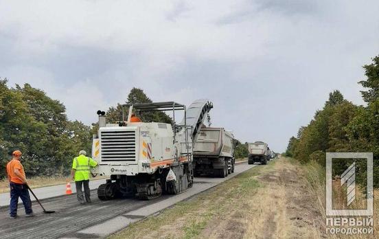 Стартовал новый этап ремонта дороги «Днепр – Кривой Рог – Николаев»