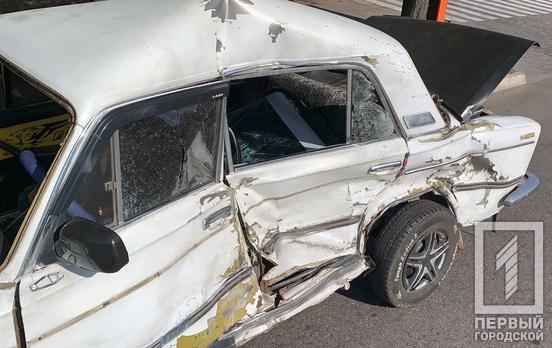 В Кривом Роге «ВАЗ» протаранил Mitsubishi