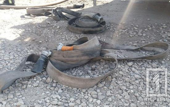 В селе под Кривым Рогом горела крыша дома и сарай