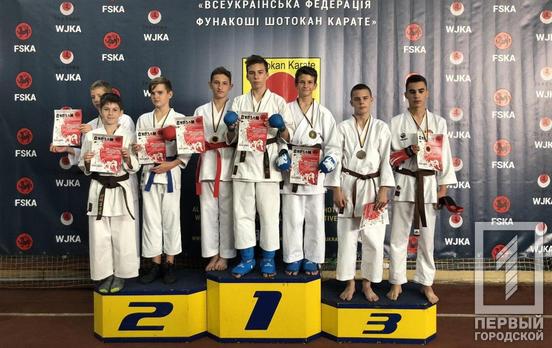 Каратисты Кривого Рога завоевали 68 наград Чемпионата Украины