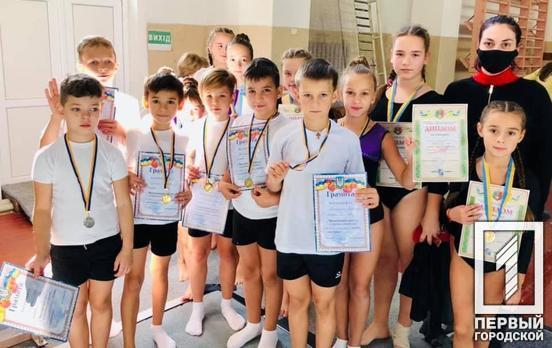 В Кривом Роге определили призёров городского чемпионата по спортивной акробатике